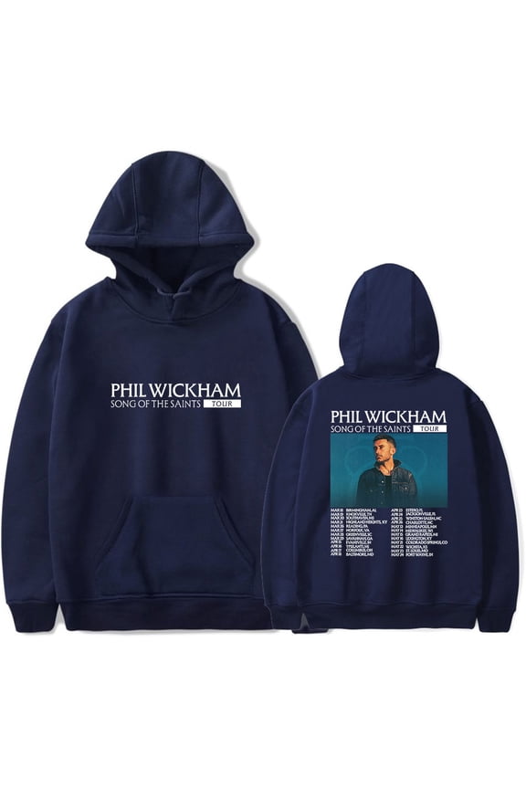 Phil Wickham Song Of The Saints Tour 2026 Merch Hoodies Women Men Casual Long Sleeve Sweatshirt Clothes