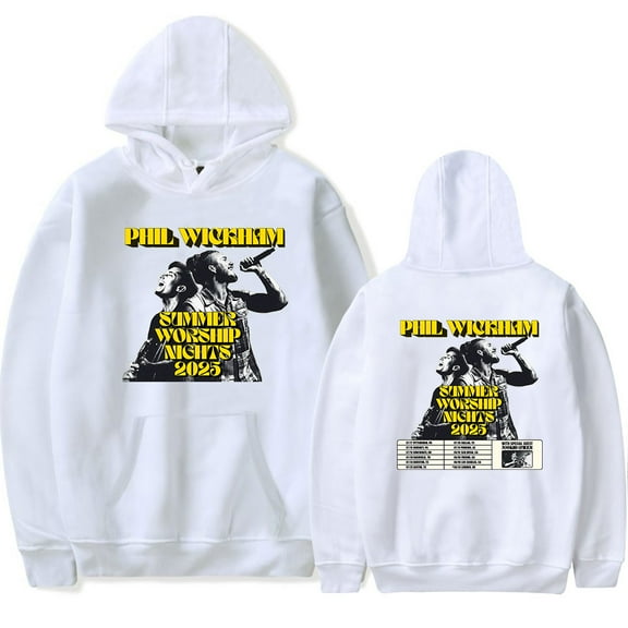 Phil Wickham Summer Worship Nights 2025 Hoodie Merch Men/Women Unisex Long Sleeve Sweatshirt Pullover Streetwear