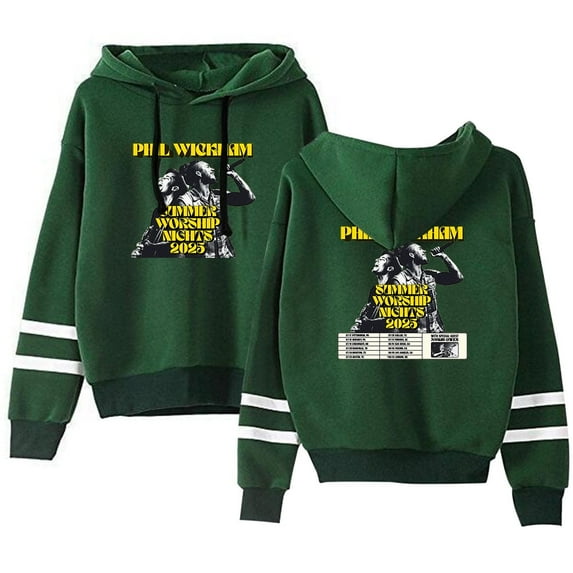 Phil Wickham Summer Worship Nights 2025 Sweatshirt Merch Men/Women Unisex Long Sleeve Hooded Fashion Streetwear