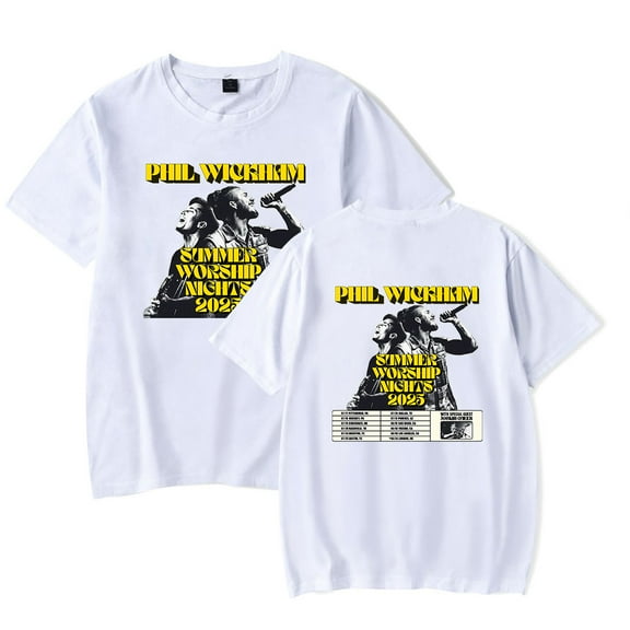 Phil Wickham Summer Worship Nights 2025 T-Shirt Merch Summer For Women/Men Unisex Short Sleeve Tshirt Streetwear