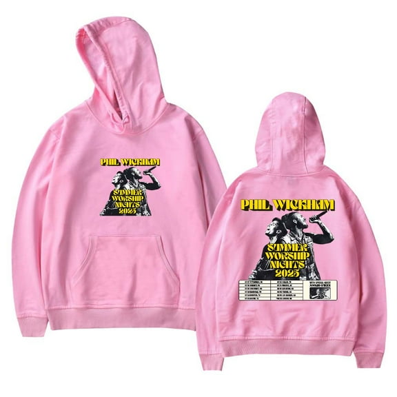 Phil Wickham Summer Worship Nights Tour Merch Hoodies Women Men Long Sleeve Casual Sweatshirt Clothes