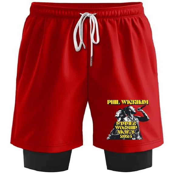 Phil Wickham Summer Worship Nights Tour Merch Sweatshorts Women Men Casual Short Basketball Pants Outdoor Sportwear