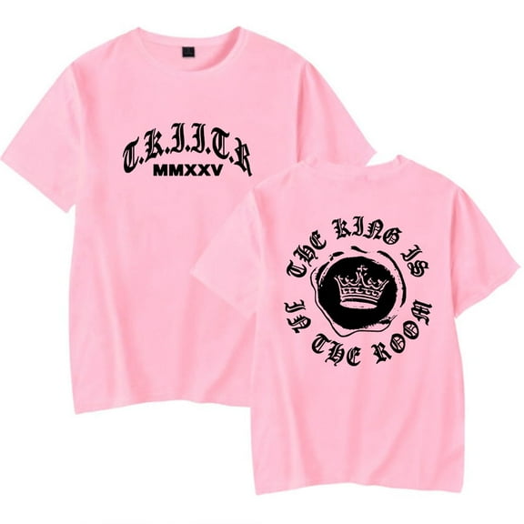 Phil Wickham The King Is In The Room T-shirt Trendy Round Neck Short Sleeves Unisex Street Wear