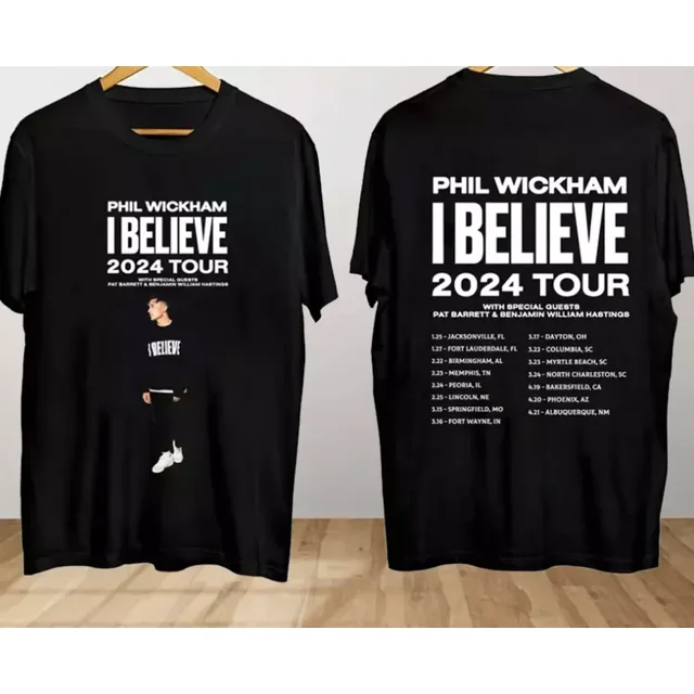 Phil Wickhamm Believee Tour 2024 Shirt