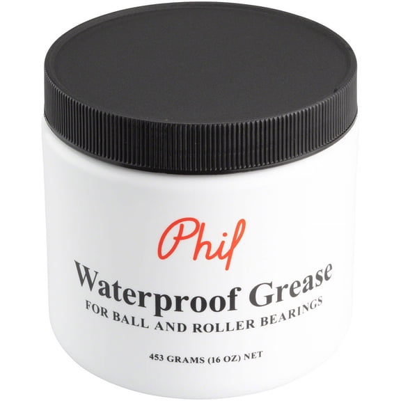 Phil Wood Waterproof Grease: 16oz Jar For Ball & Roller Bearings