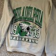thumbnail image 1 of Philadelphi@ Football Sweatshirt Vintage Style Philadelphia Football Crewneck Football Sweatshirt Ph1ladelphia Sweatshirt, 1 of 2