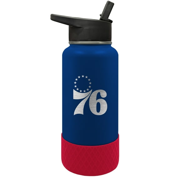 Philadelphia 76ers 32oz. Logo Thirst Hydration Water Bottle