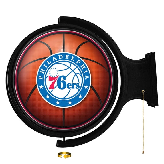 Philadelphia 76ers 21'' x 23'' Rotating Lighted Wall Sign