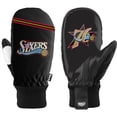 thumbnail image 1 of Philadelphia 76ers Classic Snow Mittens, 1 of 1