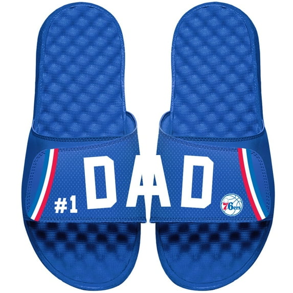 Philadelphia 76ers ISlide Dad Slide Sandals - Royal