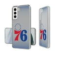 thumbnail image 1 of Philadelphia 76ers Linen Logo Galaxy Clear Case, 1 of 1