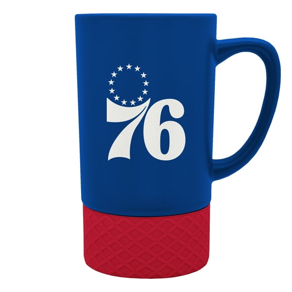 Philadelphia 76ers Team Logo 16oz. Laser Etched Jump Mug