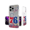 thumbnail image 1 of Philadelphia 76ers iPhone Glitter Case with Confetti Design, 1 of 1
