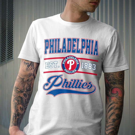 Philadelphia Baseball T-Shirt, Phillies Inspired Shirt, Retro Philadelphia Baseball Fan Shirt, Game Day Tee,White Color,Size XL