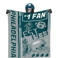 thumbnail image 1 of Philadelphia Blanket Gifts Lightweight Flannel Throw Blanket Soft Warm Blanket Football Fans Gifts for Men Women Kids 50x60 Inch, 1 of 6