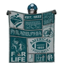 Philadelphia Blanket Gifts Lightweight Flannel Throw Blanket Soft Warm Blanket Football Fans Gifts for Men Women Kids 50x60 Inch