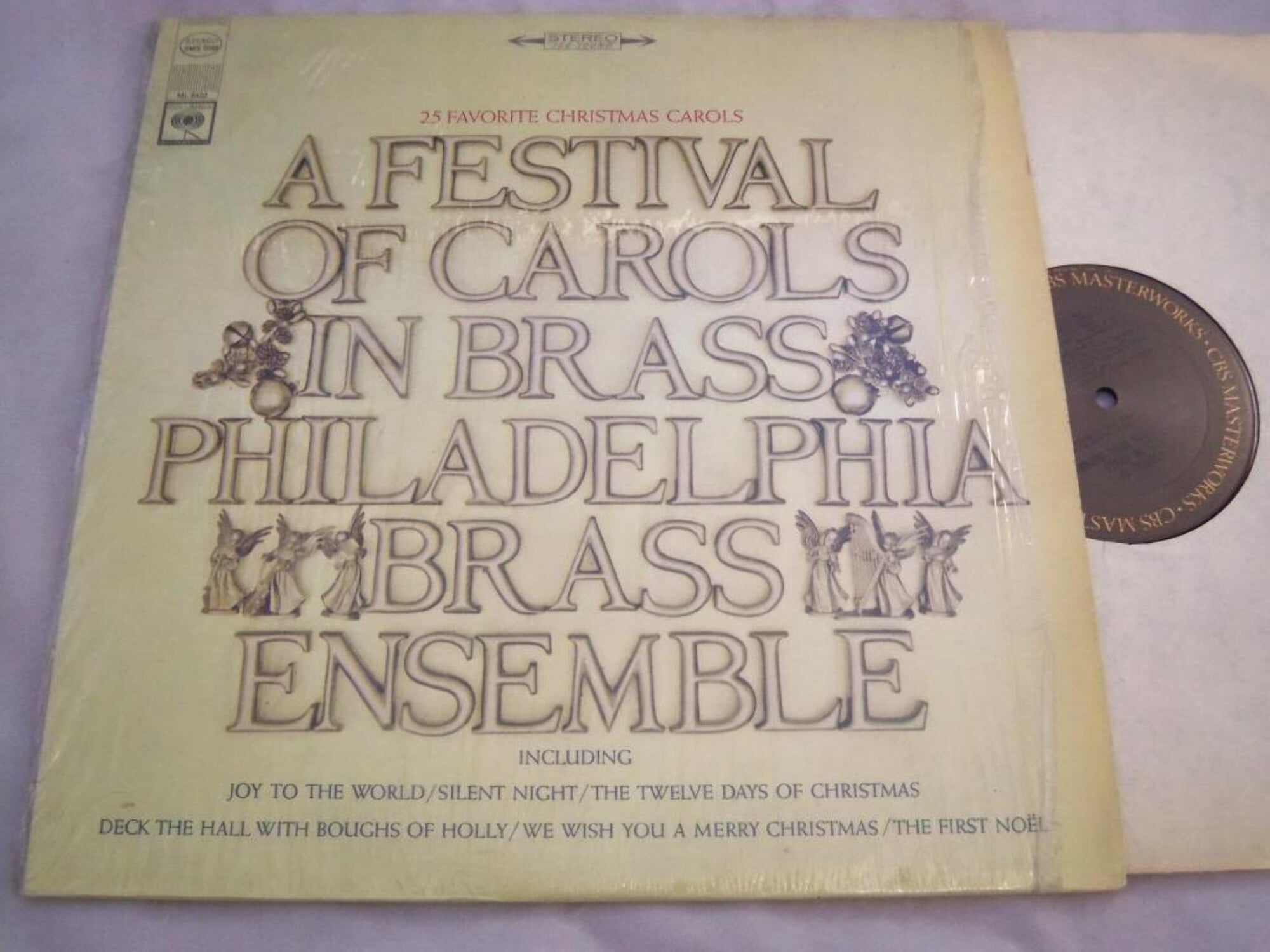 Philadelphia Brass EnsembleA Festival of Carols in Brass Re LP STEREO