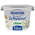 thumbnail image 1 of Philadelphia Whipped Flavored Cream Cheese Spread, 1 Tub, for Smooth, Spreadable Mornings, Chive, No Artificial Preservatives, Flavors or Dyes, 7.5 oz, 1 of 15