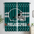 thumbnail image 1 of Philadelphia Themed Blackout Curtain Panels, 72"Wx63"L, 2 Piece, 1 of 9