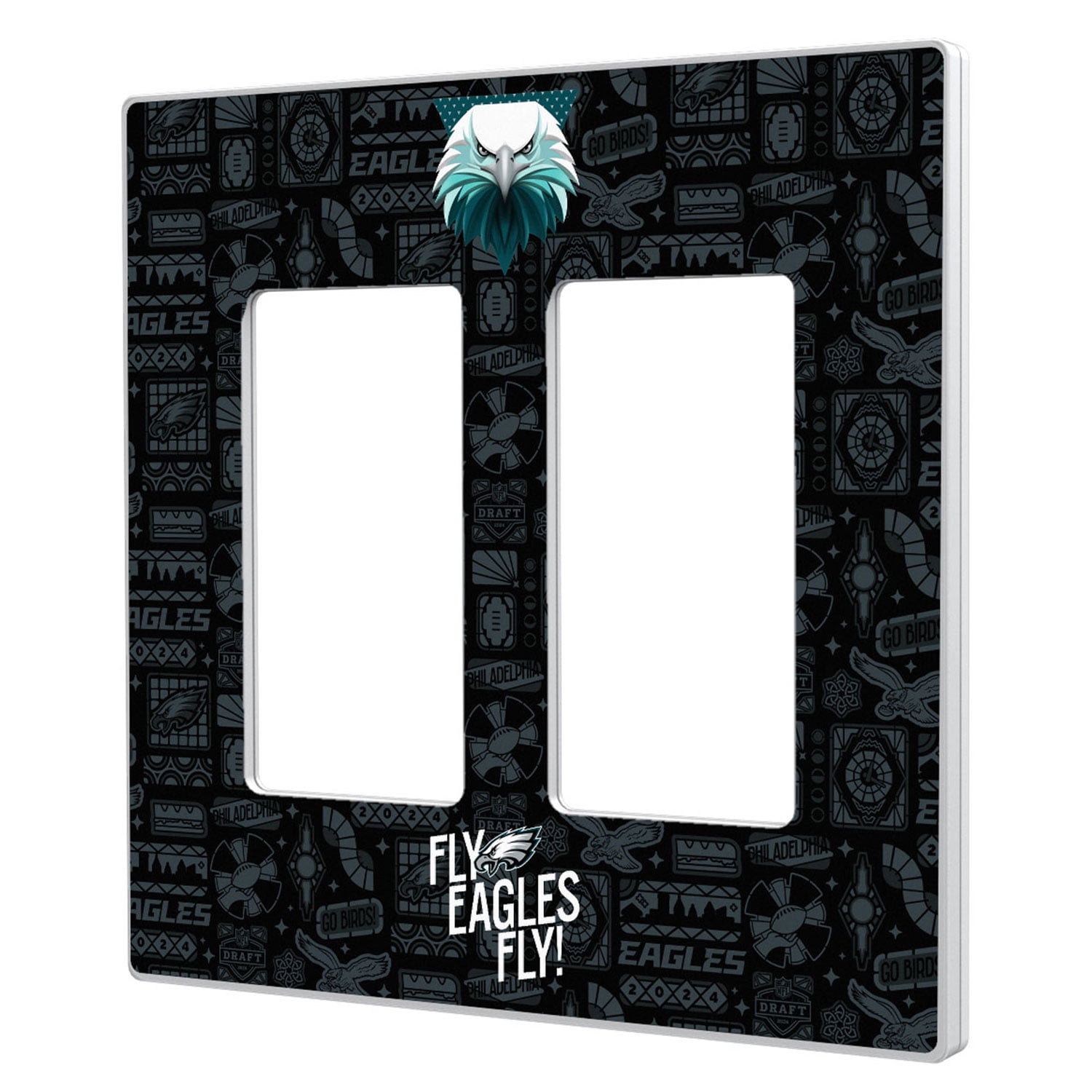 Philadelphia Eagles 2024 Illustrated Limited Edition Double Rocker ...