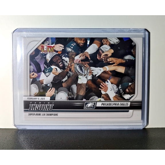 Philadelphia Eagles 2024 Panini Super Bowl LIX Champions NFL #1 Football Card