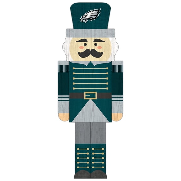 Philadelphia Eagles 31'' Nutcracker Leaner