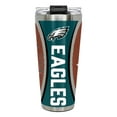 thumbnail image 1 of Philadelphia Eagles 32 ounce vacuum insulated stainless steel tumbler with Gameball graphic, 1 of 4