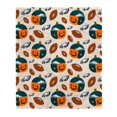 thumbnail image 1 of Philadelphia Eagles 60" x 70" Pumpkin Helmet Corral Fleece Blanket, 1 of 1