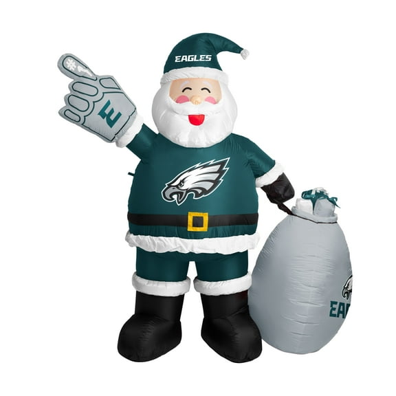 Philadelphia Eagles Inflatable Santa