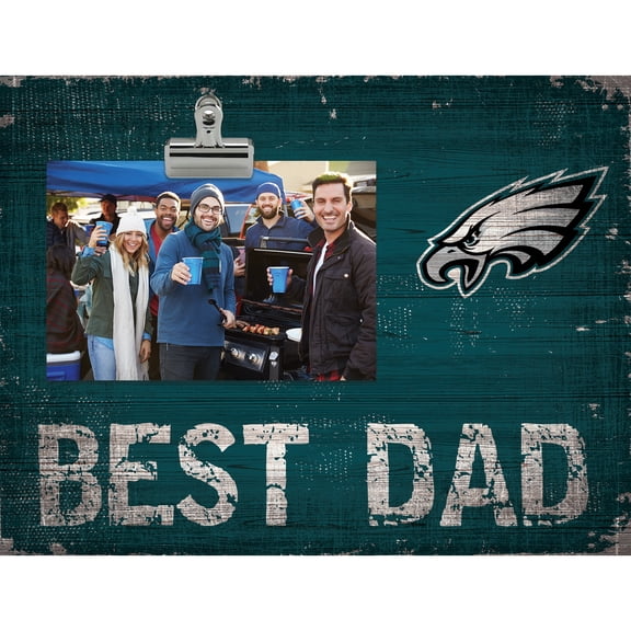 Philadelphia Eagles 8'' x 10.5'' Best Dad Clip Frame