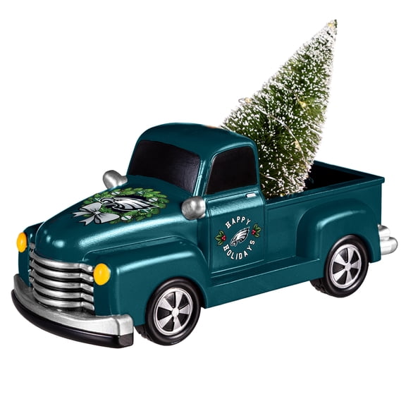 Philadelphia Eagles 9" Holiday Rally Truck LED Statue