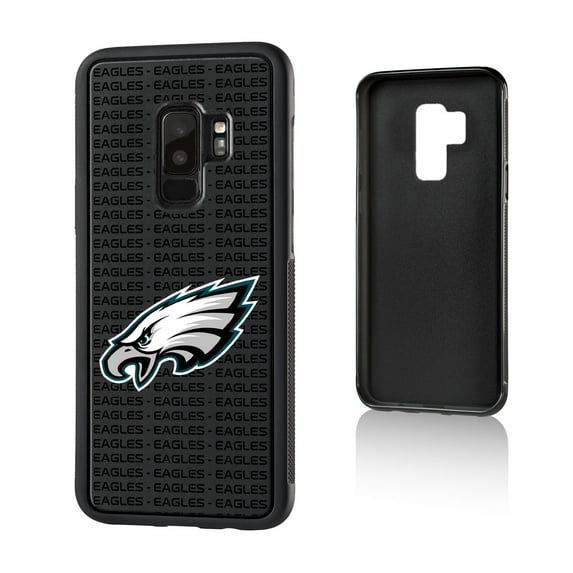 Philadelphia Eagles Galaxy Text Backdrop Design Bump Case