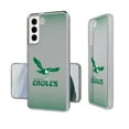 thumbnail image 1 of Philadelphia Eagles Linen Logo Galaxy Clear Case, 1 of 1