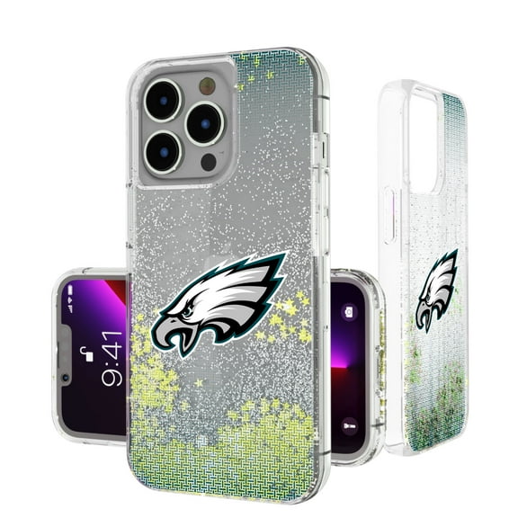 Philadelphia Eagles Linen Logo iPhone Glitter Case