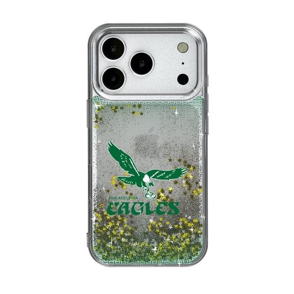 Philadelphia Eagles Linen Logo iPhone Glitter Case