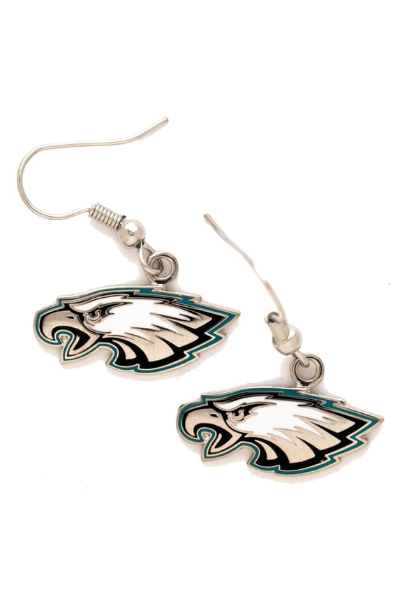 Philadelphia Eagles Logo Wire Earrings