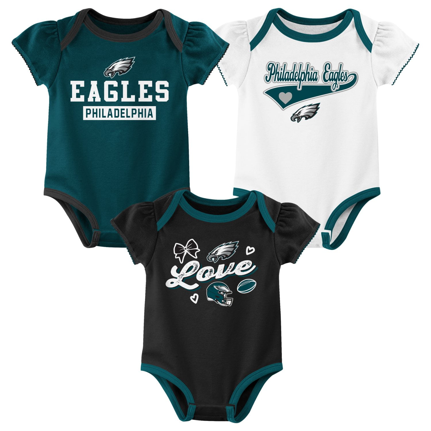 Eagles onesie baby girl deals