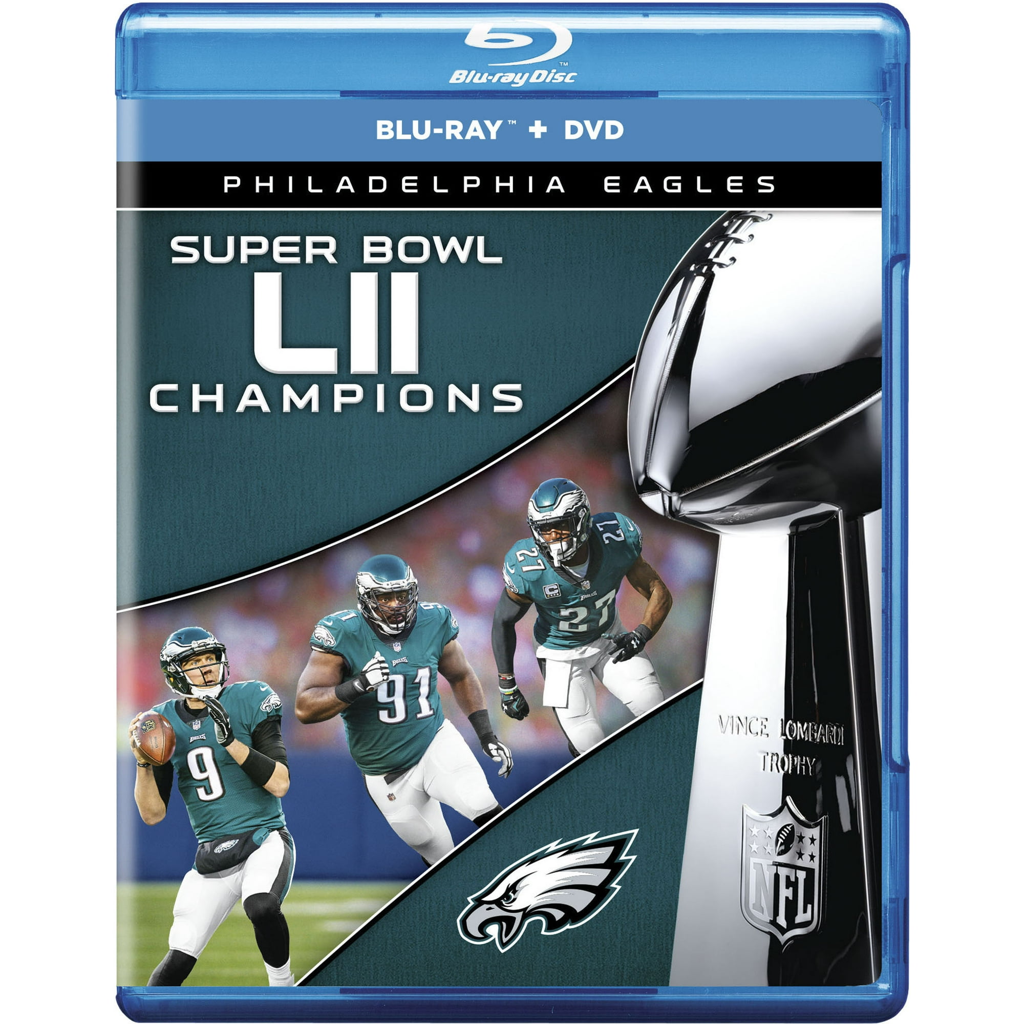 Philadelphia Eagles NFL Super Bowl 52 Champions (Blu-ray + DVD