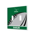 thumbnail image 1 of Philadelphia Eagles Passtime Design Double Toggle Lightswitch Plate, 1 of 4