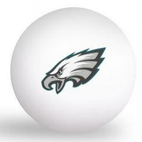 Philadelphia Eagles Ping Pong Balls - Pack of 6