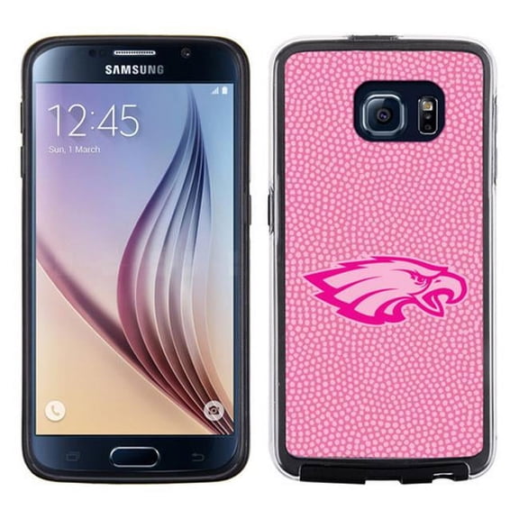 Philadelphia Eagles Pink NFL Football Pebble Grain Feel Samsung Galaxy S6 Case - Pink