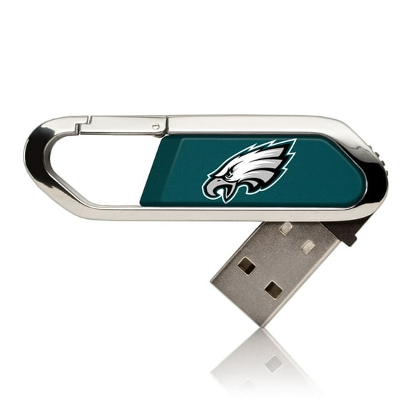 Philadelphia Eagles Solid Clip USB Flash Drive