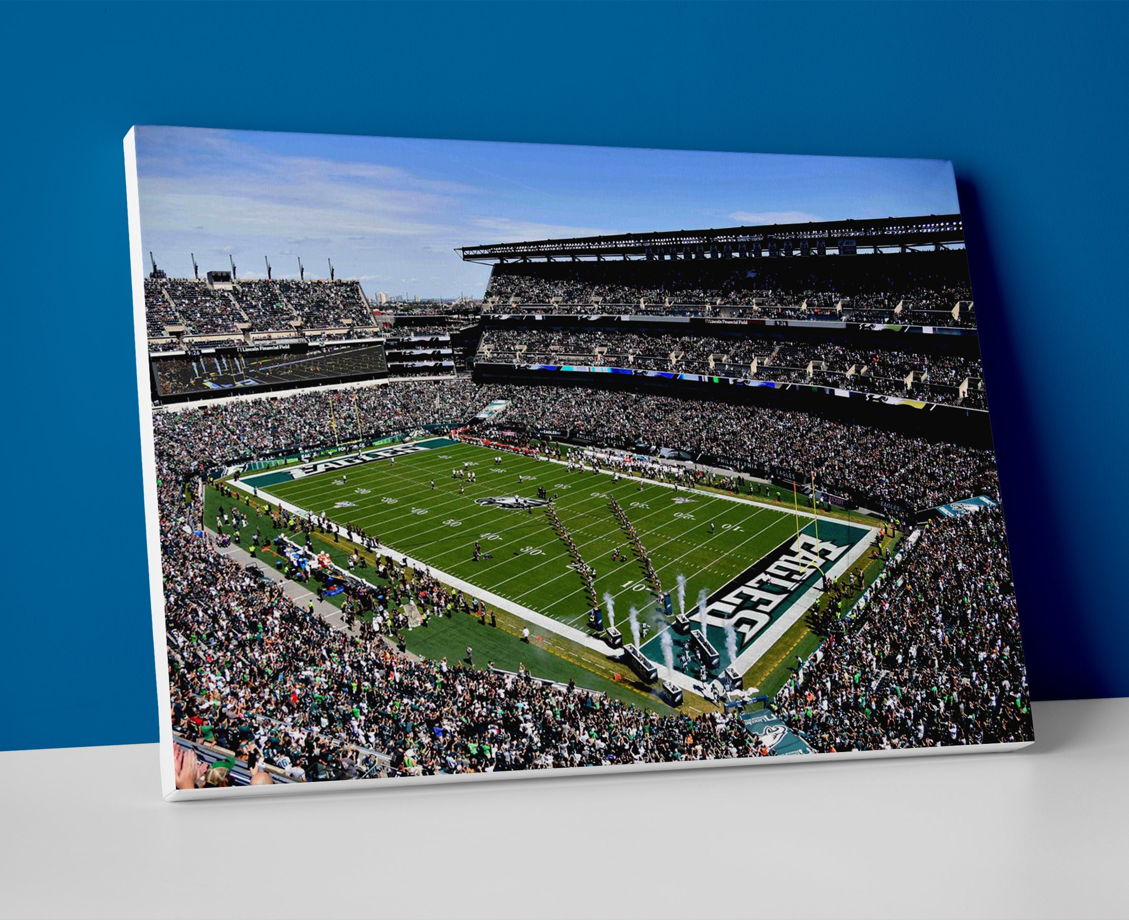 Philadelphia Eagles Stadium Poster or Wrapped Canvas