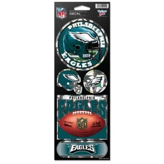 Philadelphia Eagles Stickers Prismatic
