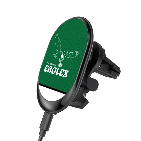 Philadelphia Eagles Throwback Wireless Magnetic Car Charger