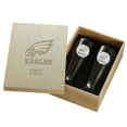 thumbnail image 1 of Philadelphia Eagles Two-Piece Pilsner Glass Set with Collector's Box, 1 of 1