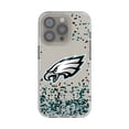 thumbnail image 1 of Philadelphia Eagles iPhone Clear Case with Confetti Design, 1 of 6