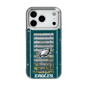 Philadelphia Eagles iPhone Field Design Glitter Case