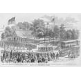 thumbnail image 1 of Philadelphia Embarkation in Philadelphia with Refreshments-Fine Art Canvas Print (20" x 30"), 1 of 1