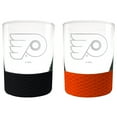 thumbnail image 1 of Philadelphia Flyers 14oz. Commissioner Rocks Glass Two-Piece Set, 1 of 1